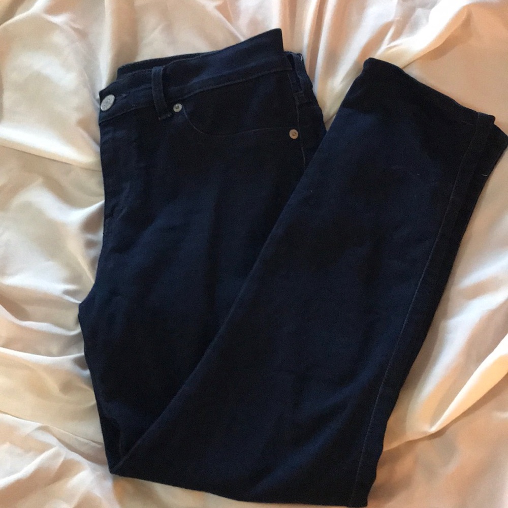 Gently Used like new Express Cropped Jegging